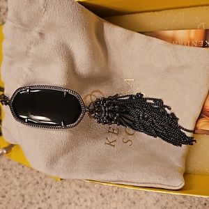 Kendra Scott Necklace in Gunmetal